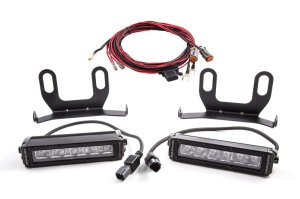 Dodge Ram LED Light Bars - Diode Dynamics - Stage Series 6 In, Wide, Advanced TIR Optics - White - `13-`18